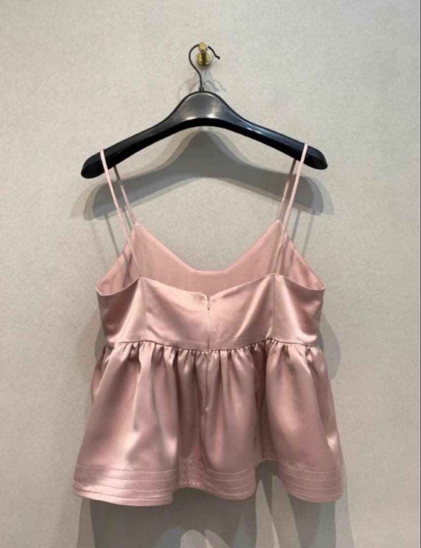 ★ machatt マチャット　SATIN FLARE CAMISOLE