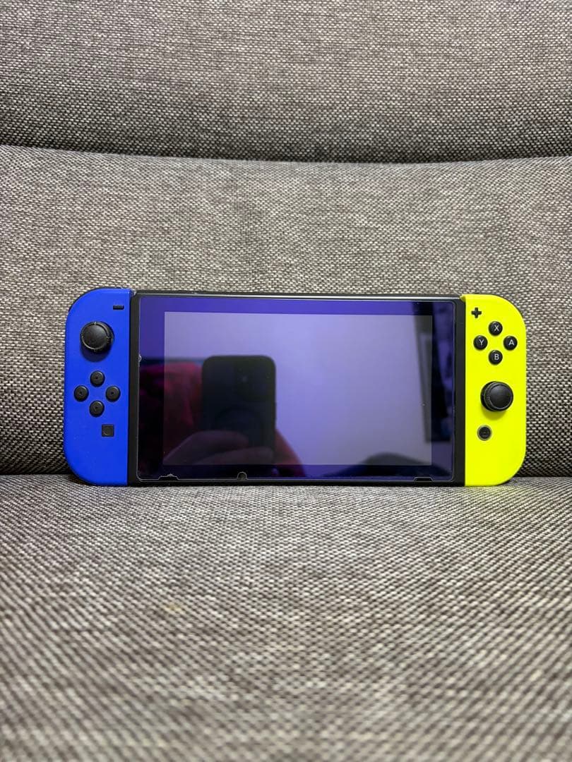 Nintendo Switch 青/黄 Joy-Con ケース付き