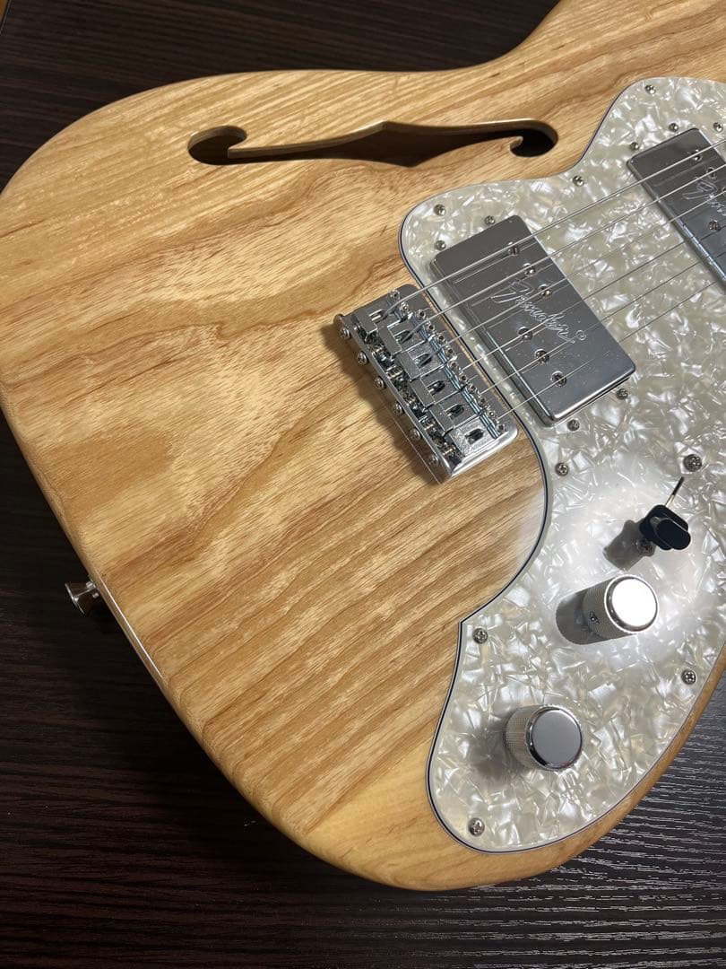 Fender テレキャスター シンライン MIJ 70s ナチュラル 保証書あり