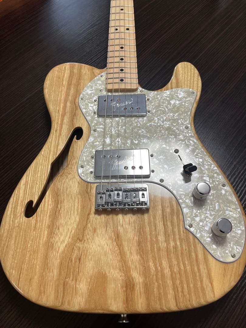 Fender テレキャスター シンライン MIJ 70s ナチュラル 保証書あり