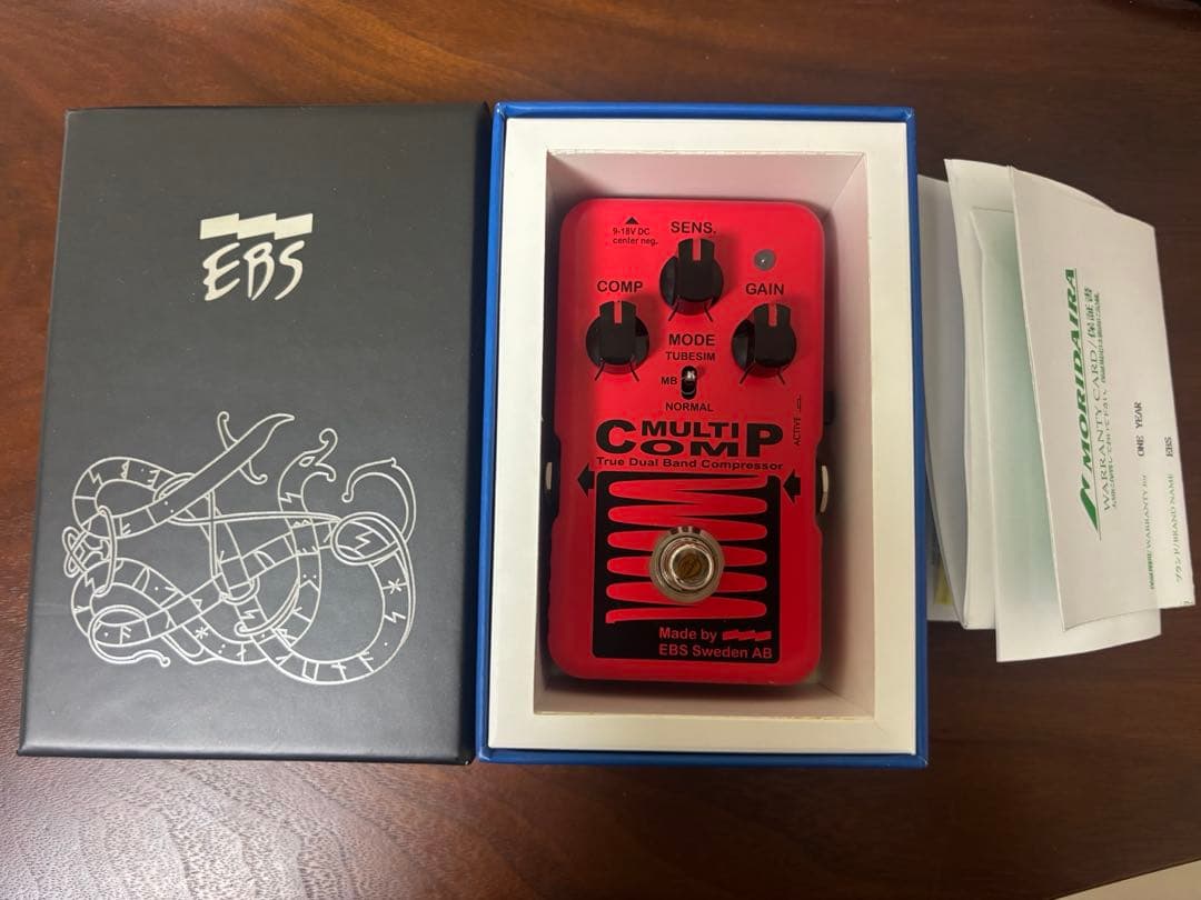 ベース EBS MultiComp Vermilion Limited Edition