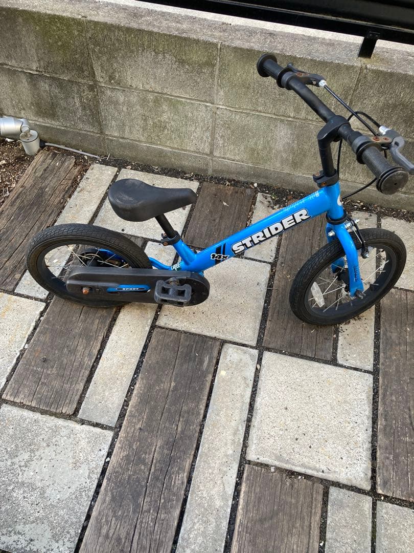 STRIDER ストライダー14X 世田谷区近郊引取or着払 幼児用自転車 青