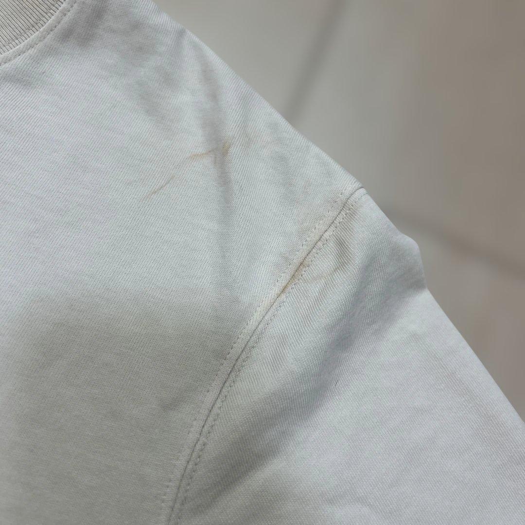 ami paris クリーム色 Tシャツ ハート刺繍