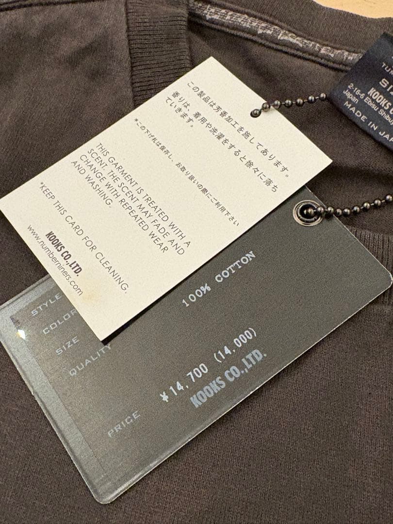 わ*あ様 ナンバーナイン ABOUT A BOY リンゴ LOVE Tシャツ