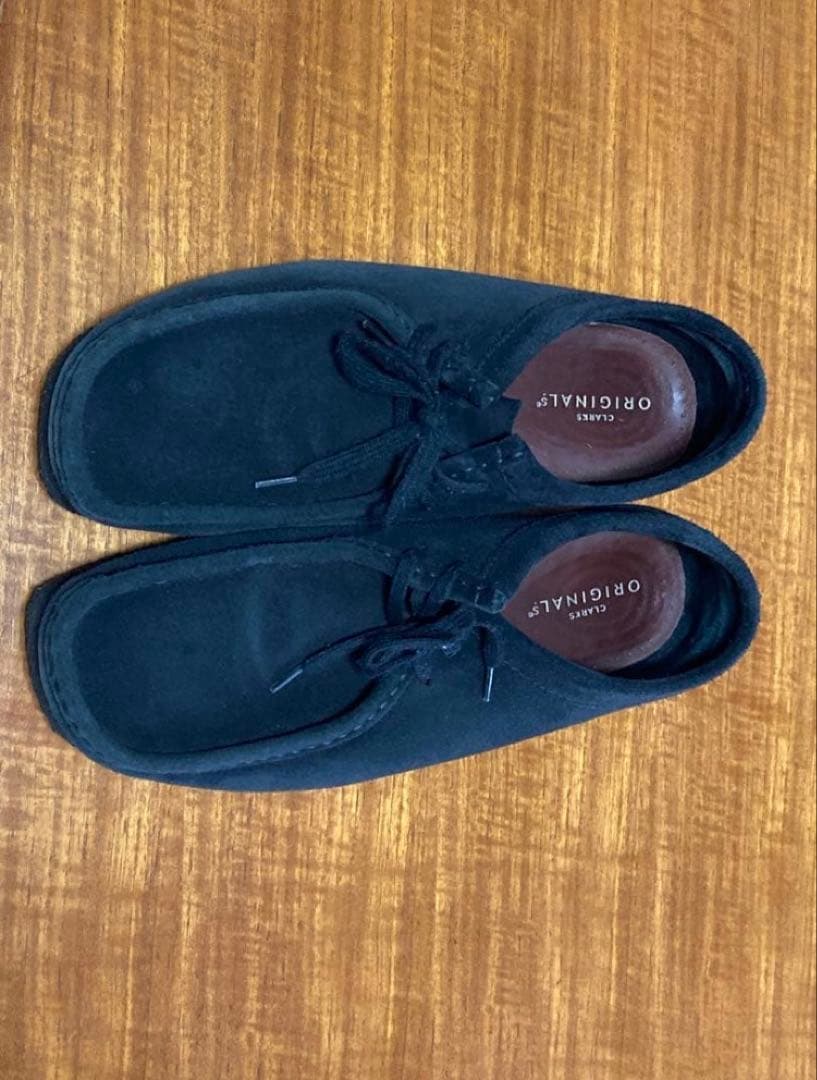 CLARKS ワラビーブラック