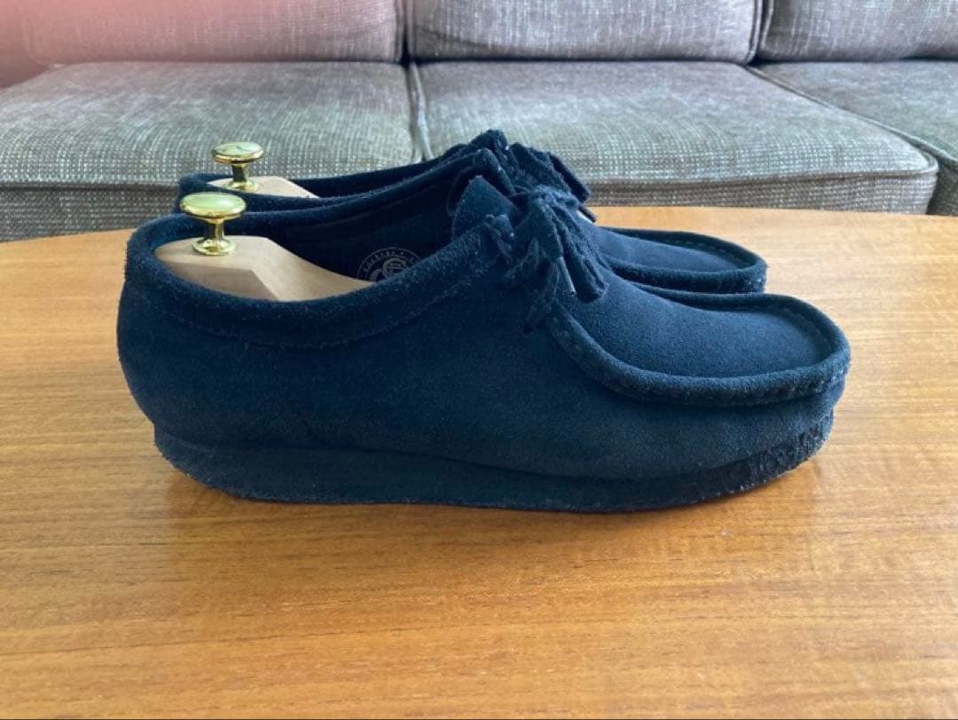 CLARKS ワラビーブラック