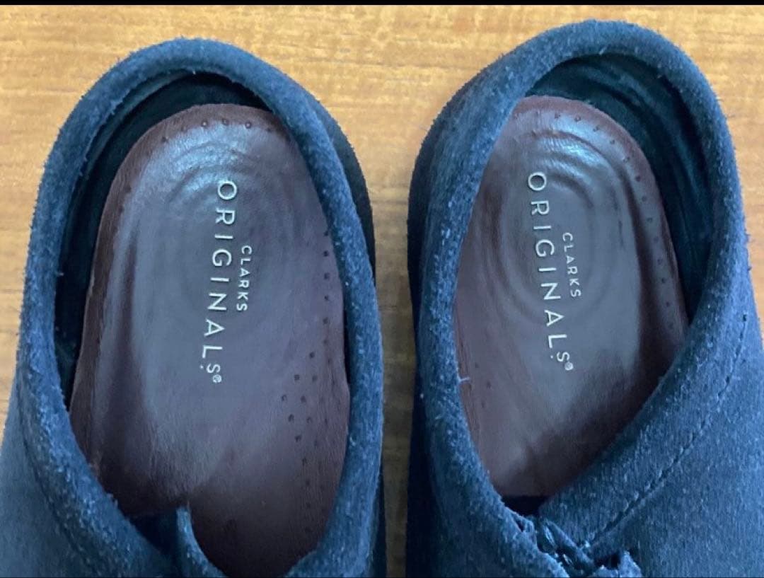 CLARKS ワラビーブラック