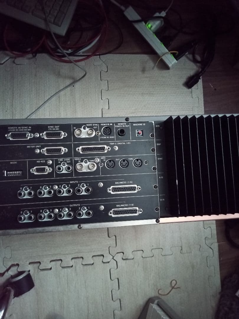 TASCAM DA-88 デジタルマルチトラックレコーダー 通電確認済