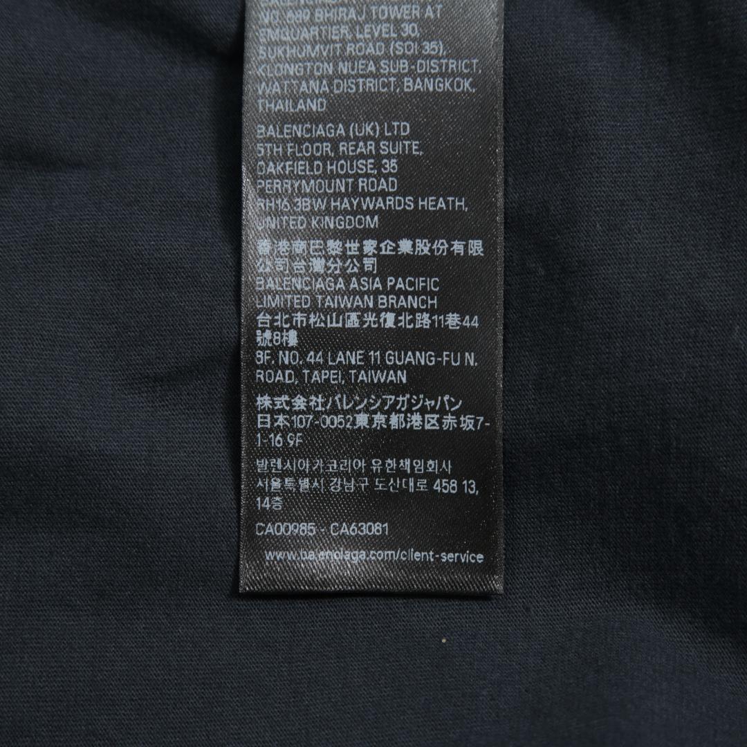 BALENCIAGA 24SS 美品 ネイルポリッシュ クロップド Tシャツ