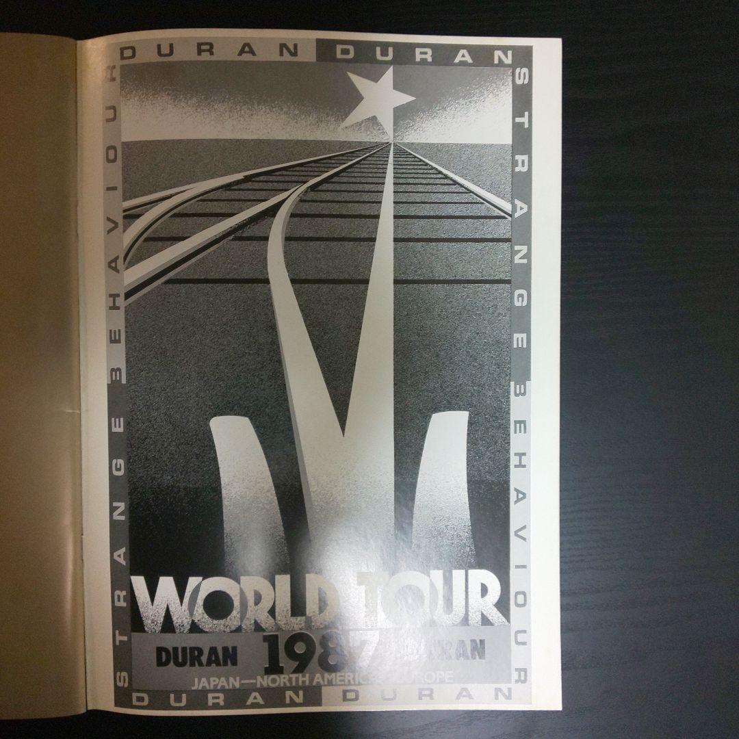 邦楽 DURANDURAN  WORLD TOUR  1987