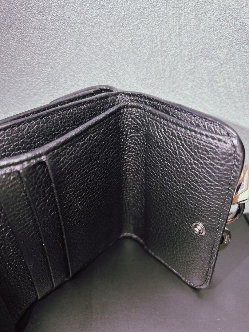 小物 ALPHABET SMALL TRIFOLD WALLET Chloe