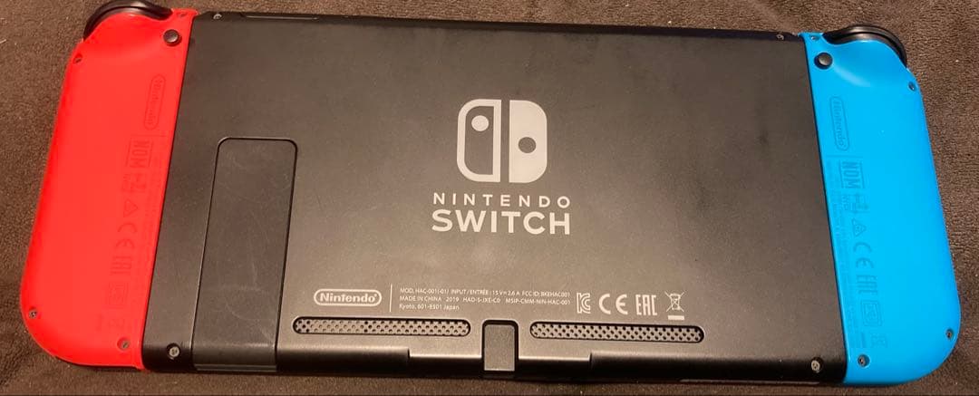 ※訳あり Nintendo Switch1 本体 青/赤