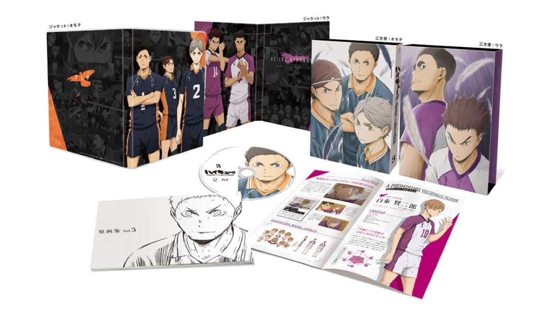 ハイキュー!! DVD 烏野高校vs白鳥沢学園高校全巻セット オリジナル特典付