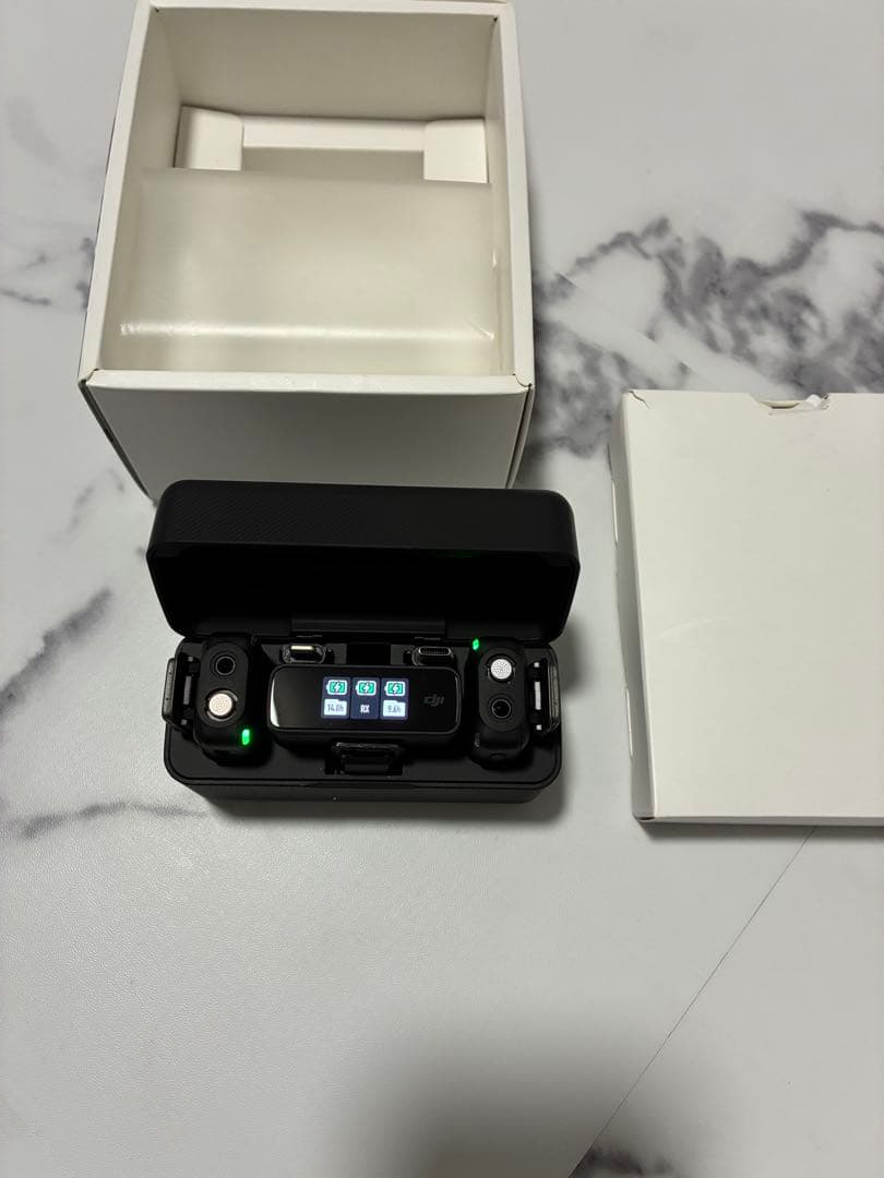 早い者勝ちDJI マイク本体と付属品セット