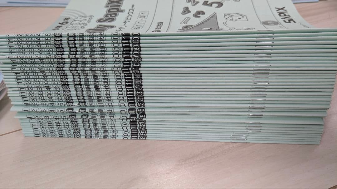 2025年度6年算数デイリーサピックス全38冊＋春夏冬全テキスト＋おまけつき