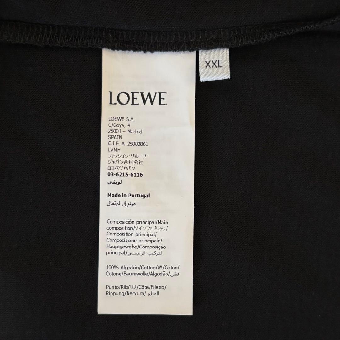 LOEWE リラックスフィット Tシャツ　XXLサイズ