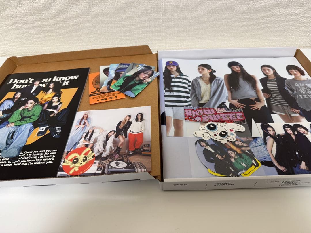 New Jeans How Sweet & Bubble Gum アルバム