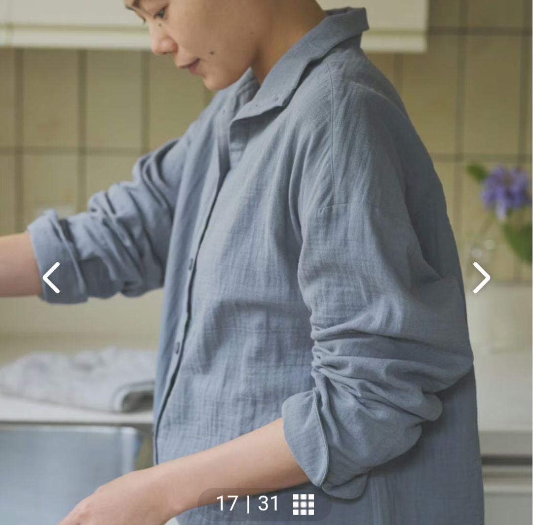 北欧、暮らしの道具店　ガーゼパジャマ　 S〜Mサイズ