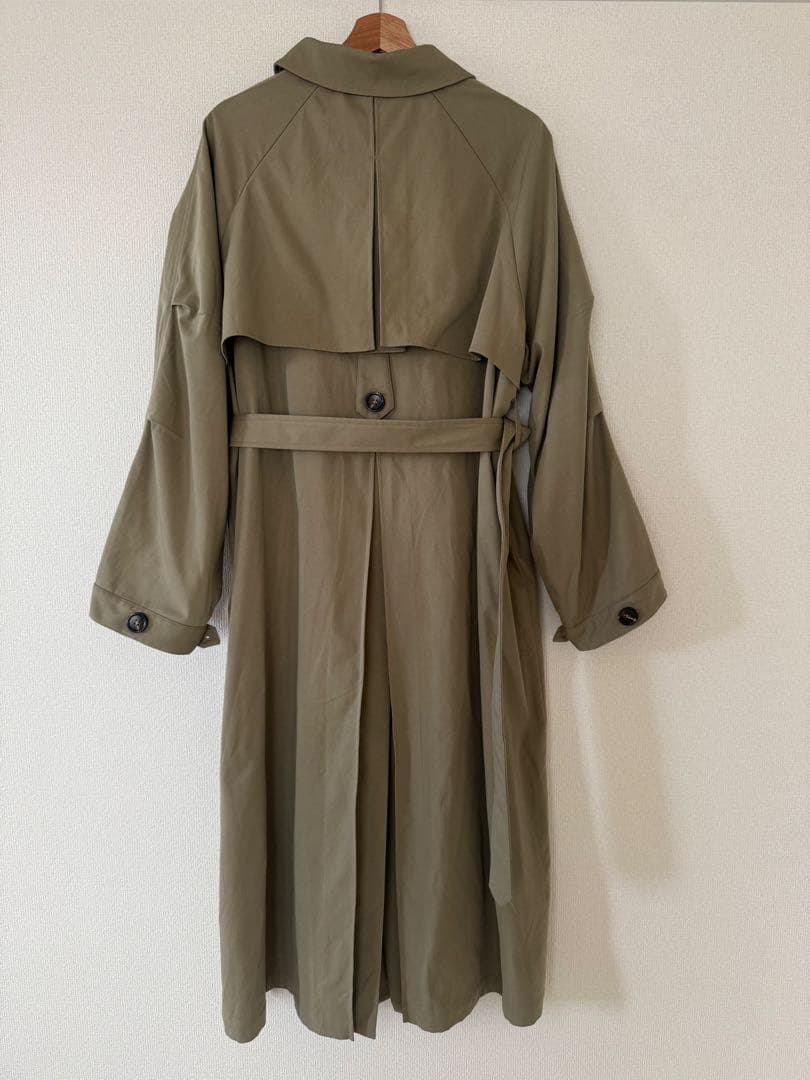 未使用級　ARULLE トレンチコート ベルト付き