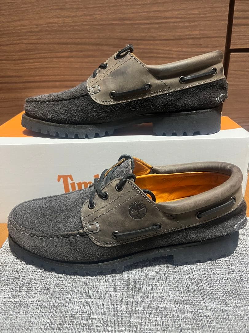 靴 TIMBERLAND AUTHENTIC HANDSEWN BOAT SHOE