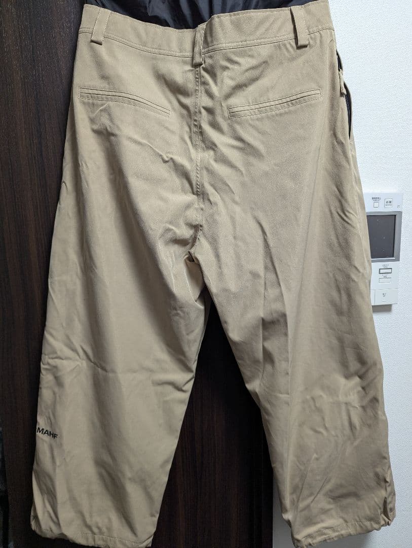 MAHF スノボウェア　パンツ　ベージュ