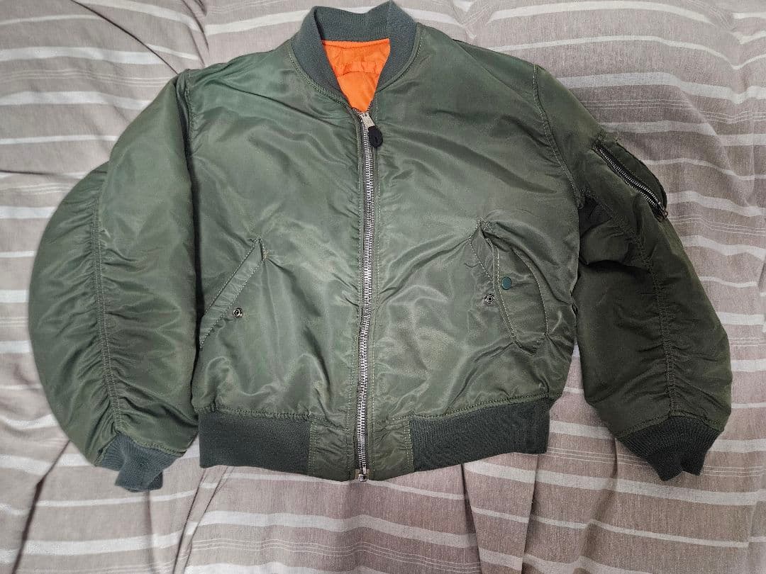 ALPHA アルファ 80's vintagn MA-1
