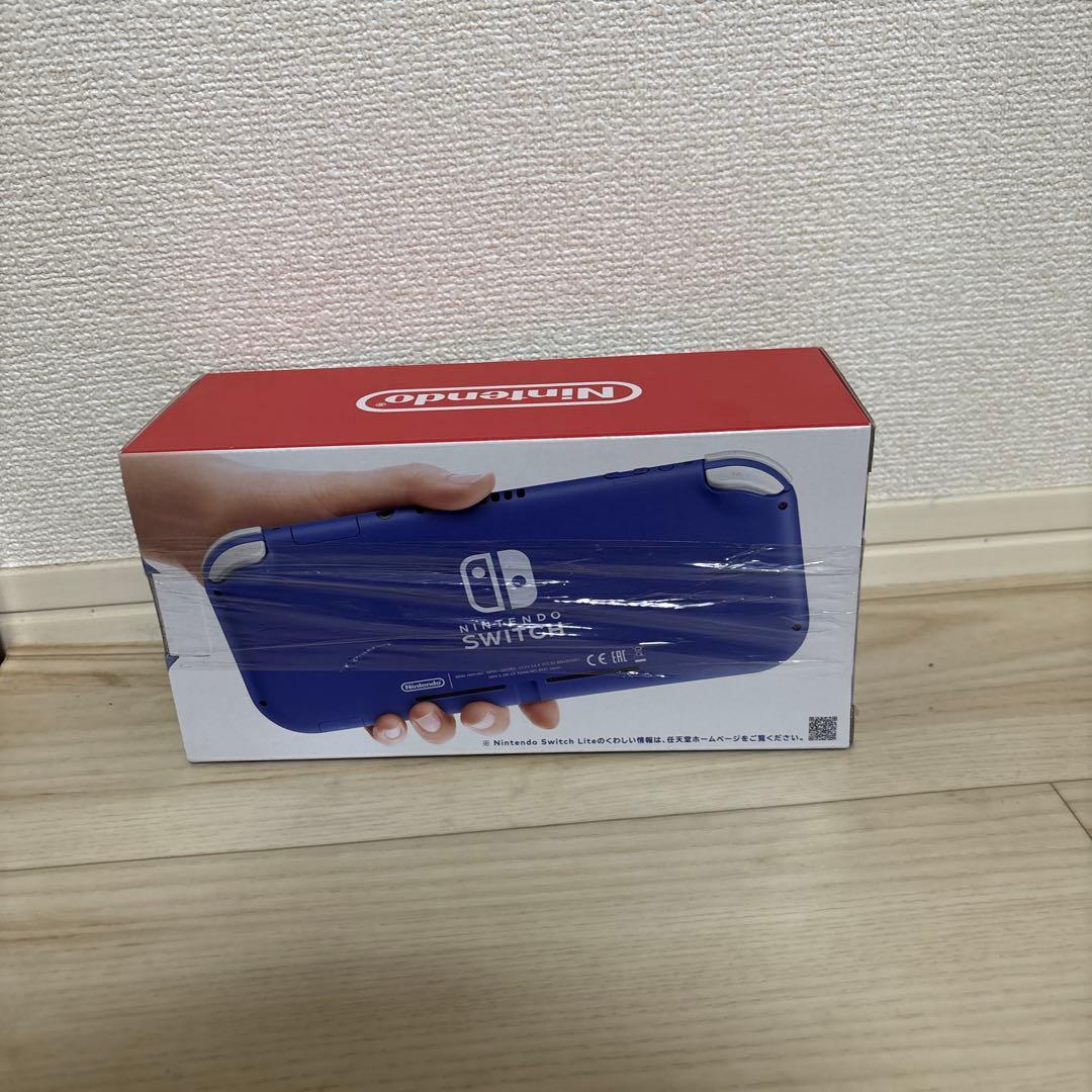 【新品未使用】Nintendo Switch Lite 青色 ケース付き