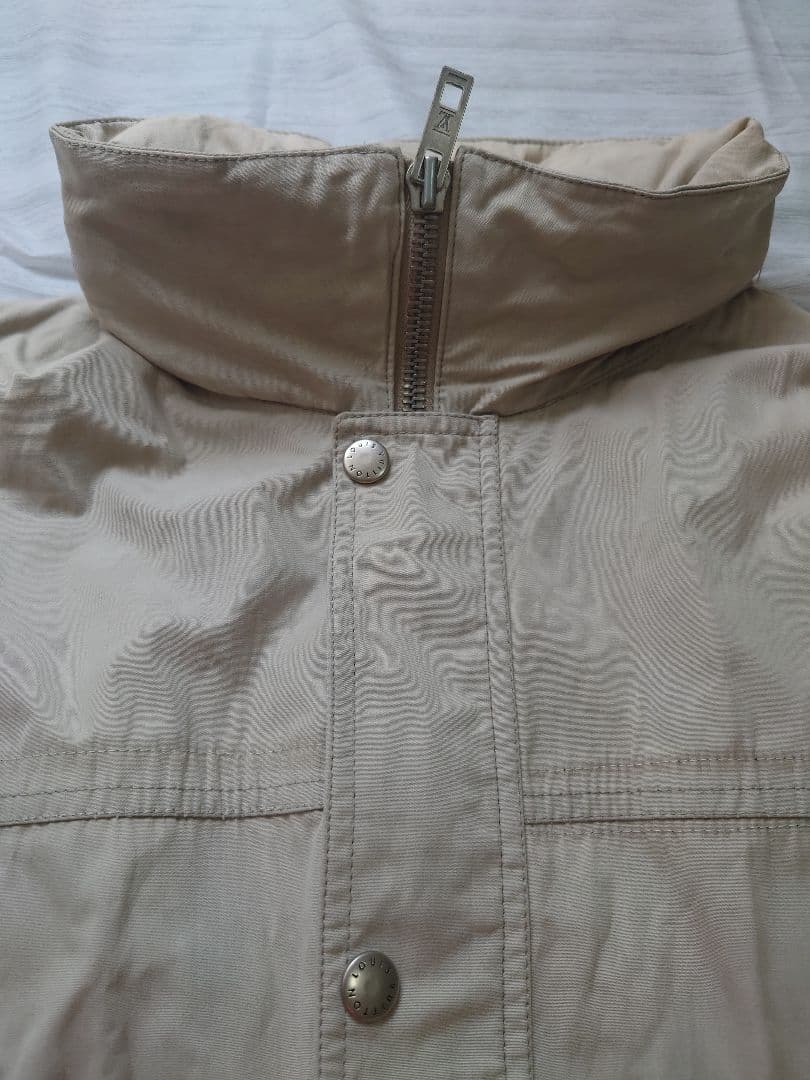 LOUIS VUITTON 希少品 グレージュ ジャケット 52 ダミエ柄