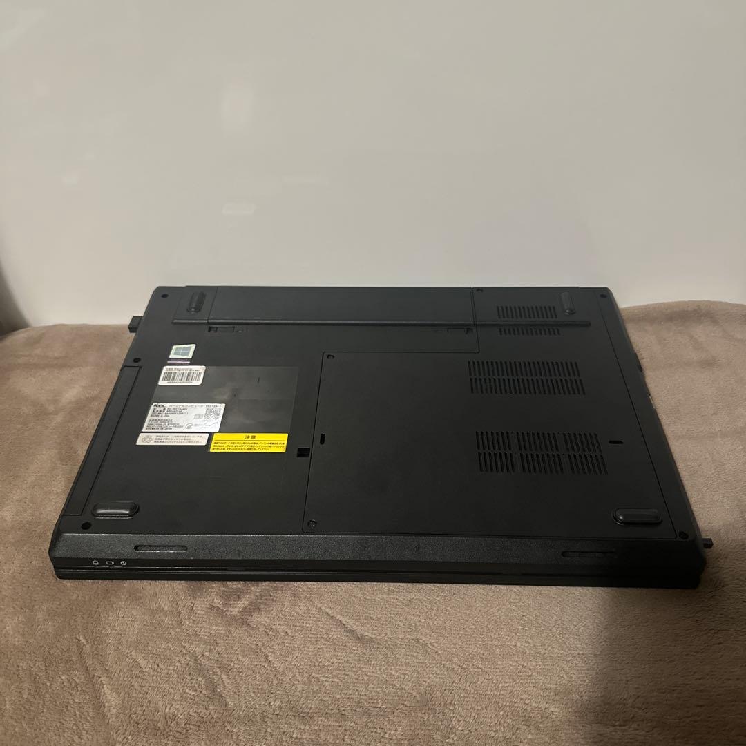 NEC ノートパソコン Windows 11 黒　充電器付き　値下げ済
