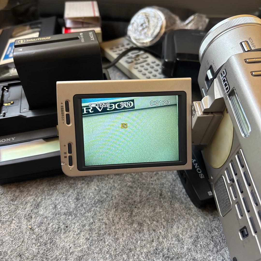 Sony TRV900 ビデオカメラ 本体　FA-P1 Sony PCカード接続