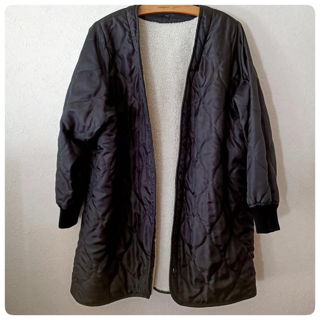 AS KNOW AS モッズコート　黒　美品
