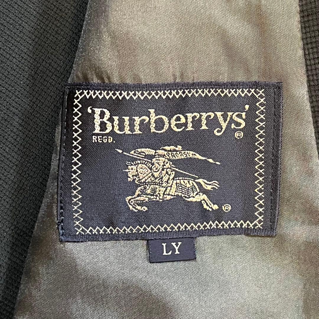 【正規品】Burberrys テーラードジャケット LY ブラック 絹100%