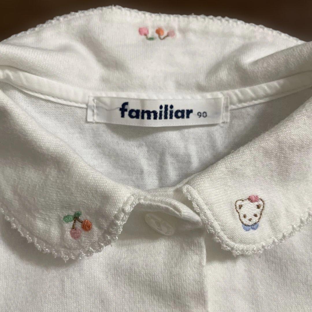 familiar ブラウス ワンピース ３点セット サイズ90