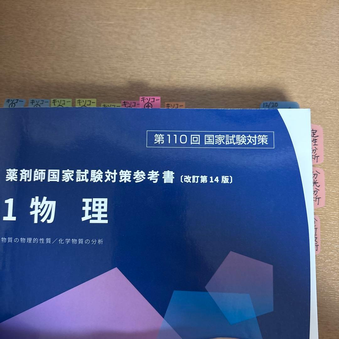 第110回　薬剤師国家試験対策参考書　薬ゼミ　青本 青問　おまけあり