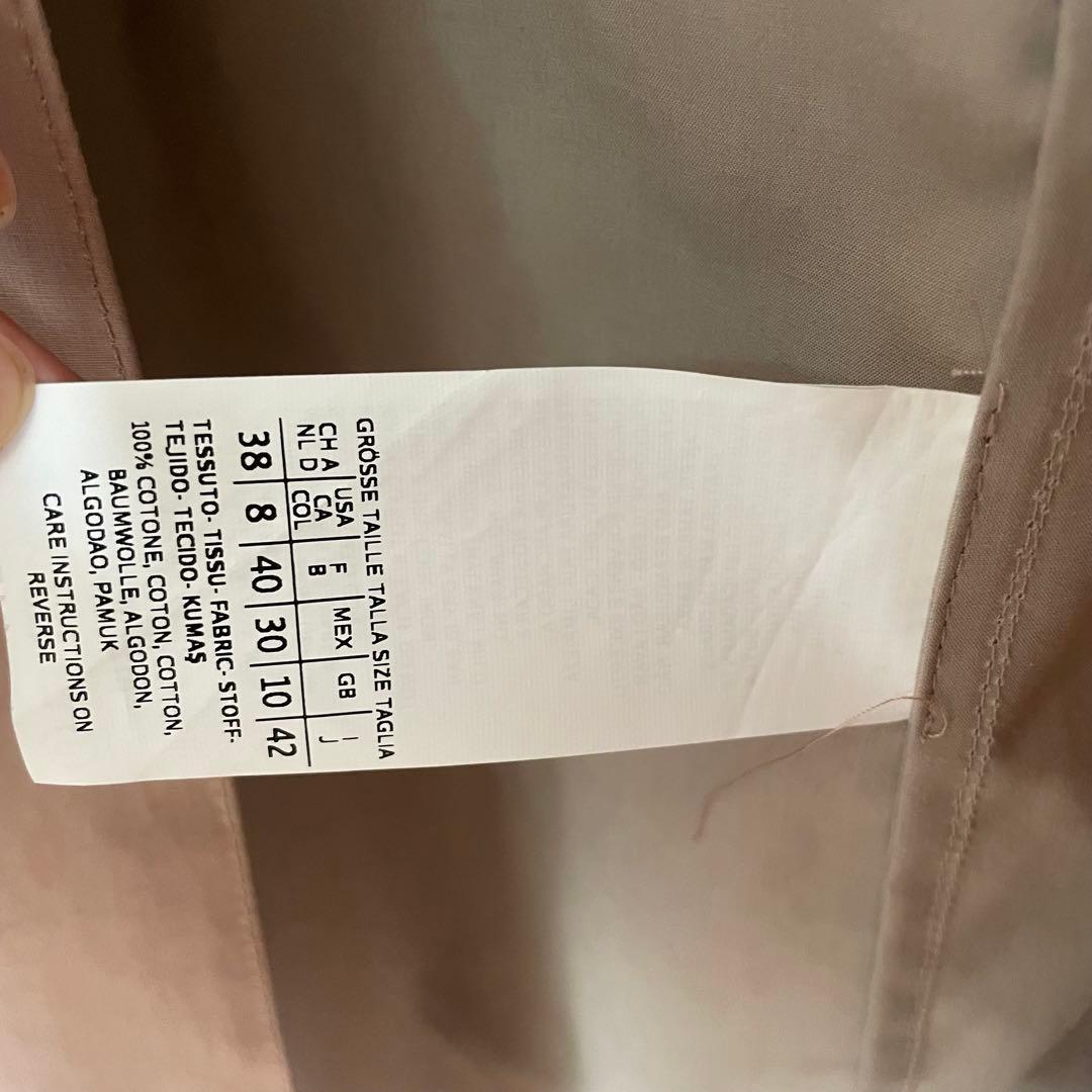 SMax Mara cotton100 トレンチコート