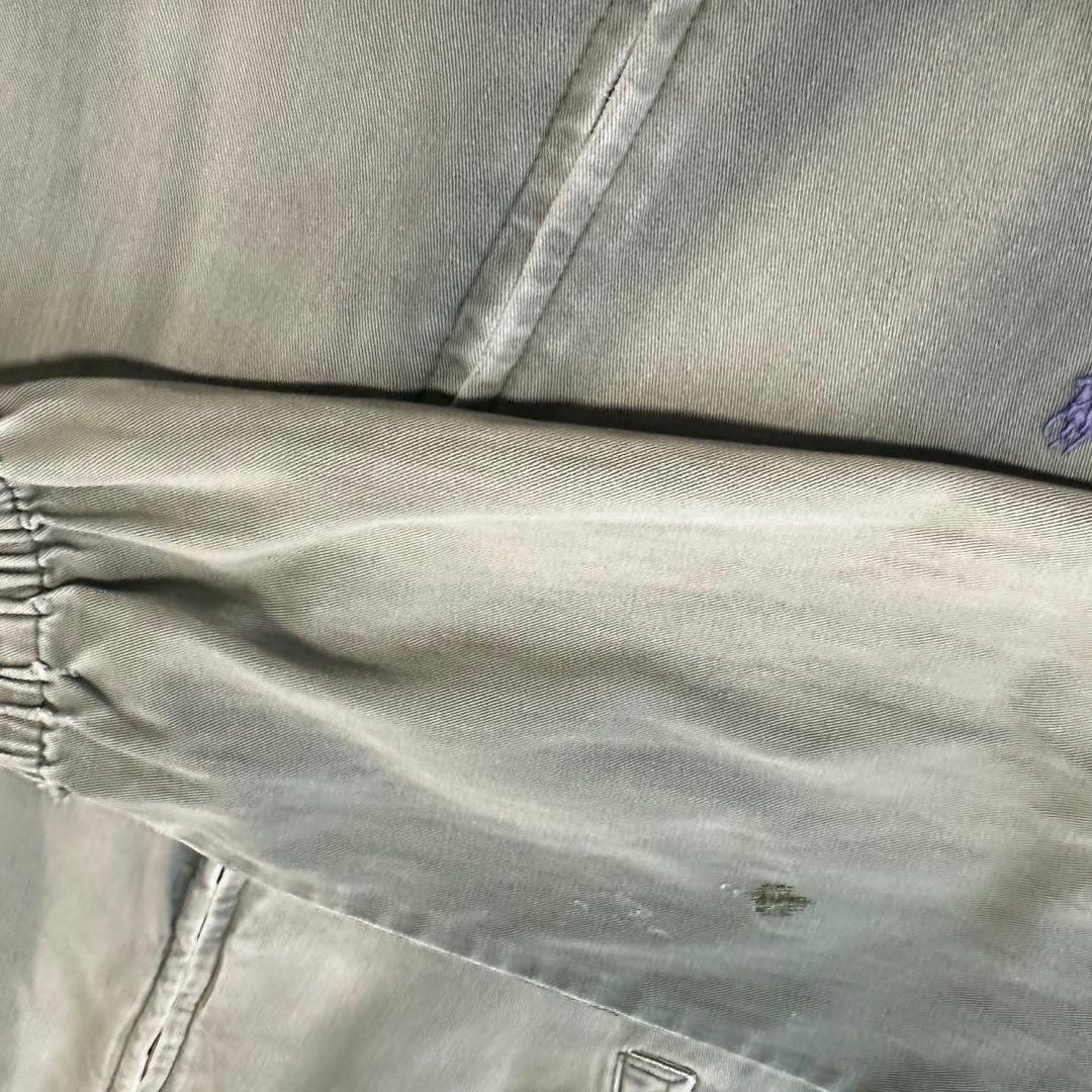 90s USA製 POLO ラルフローレン スウィングトップ フェード グリーン