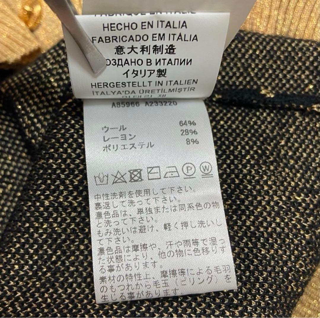 【極美品】 ヴェルサーチ VERSACE メデューサ 金ボタン カーディガン