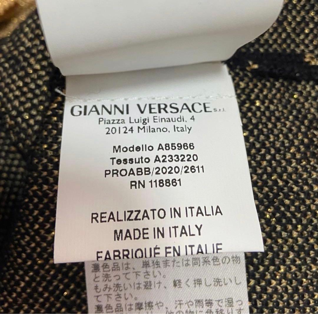 【極美品】 ヴェルサーチ VERSACE メデューサ 金ボタン カーディガン