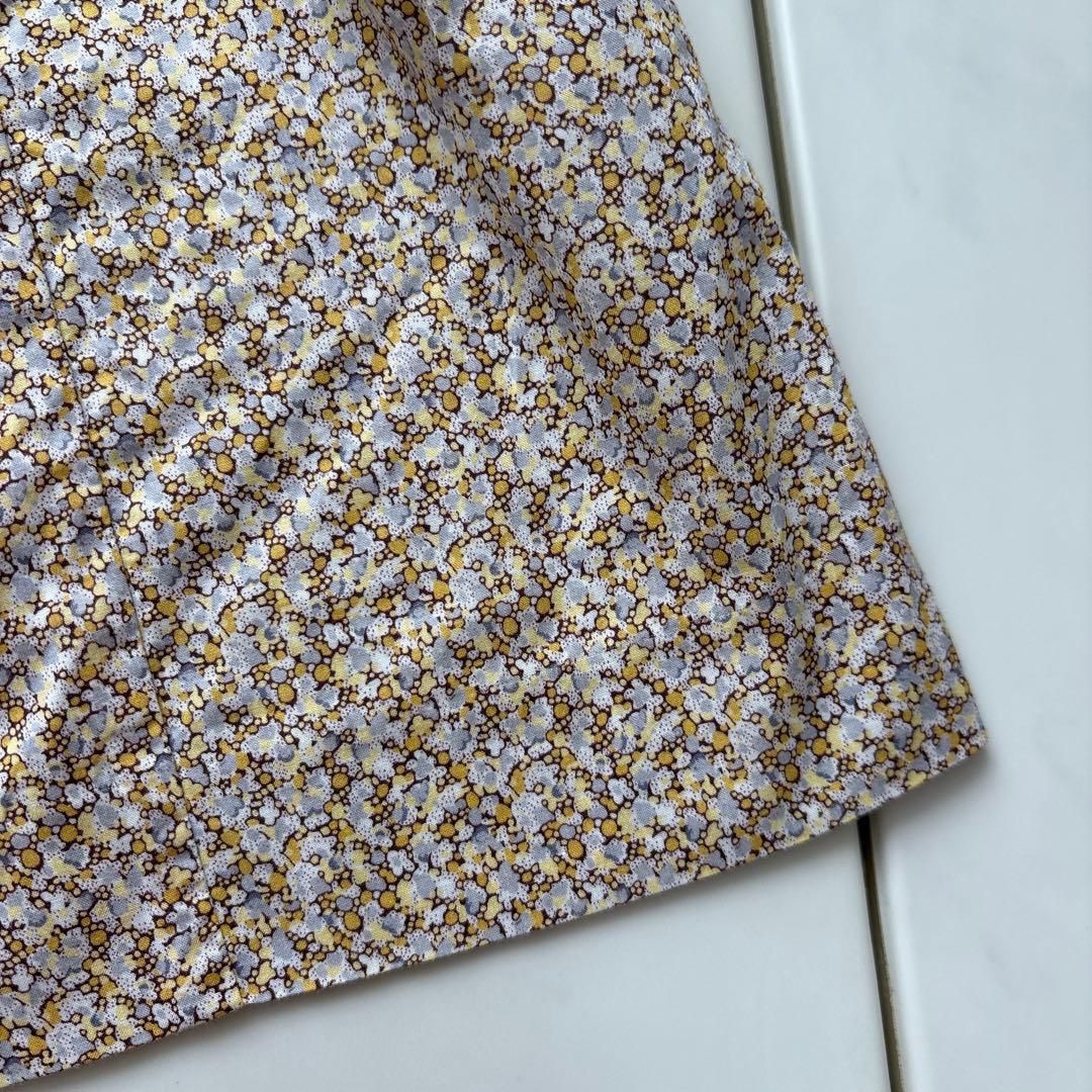 美品 Bonpoint 花柄刺繍ワンピース 2A