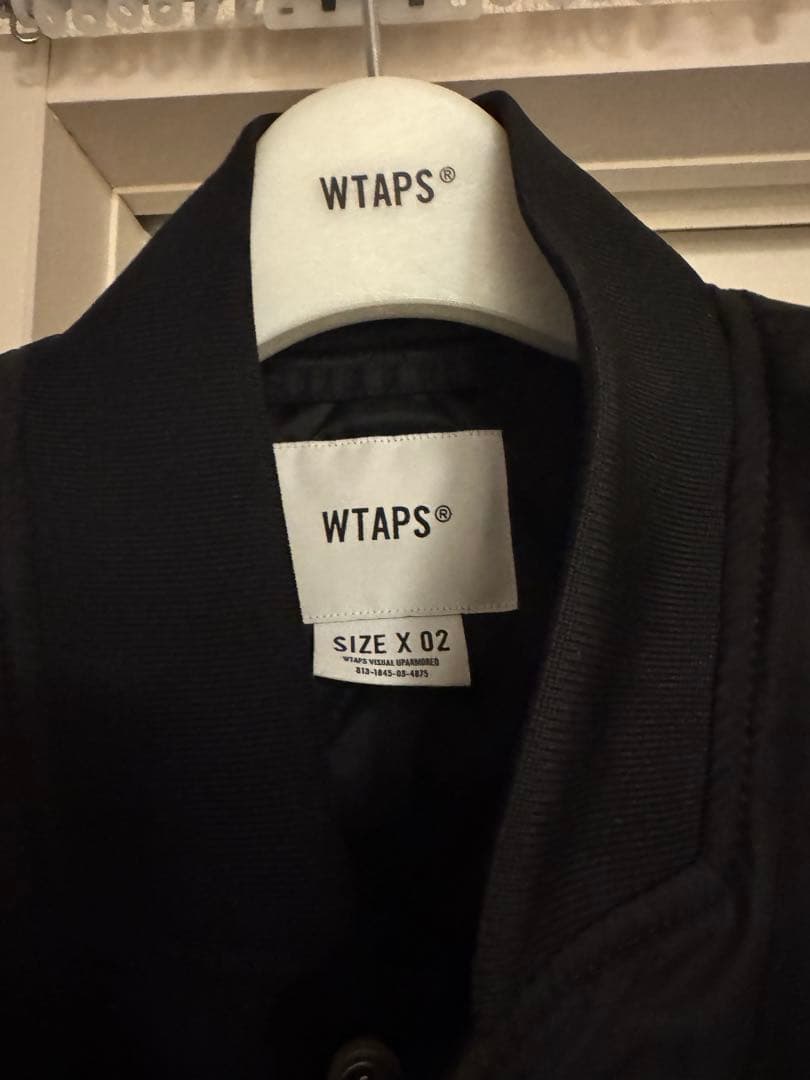21AW WTAPS TEAM JACKET 黒 M