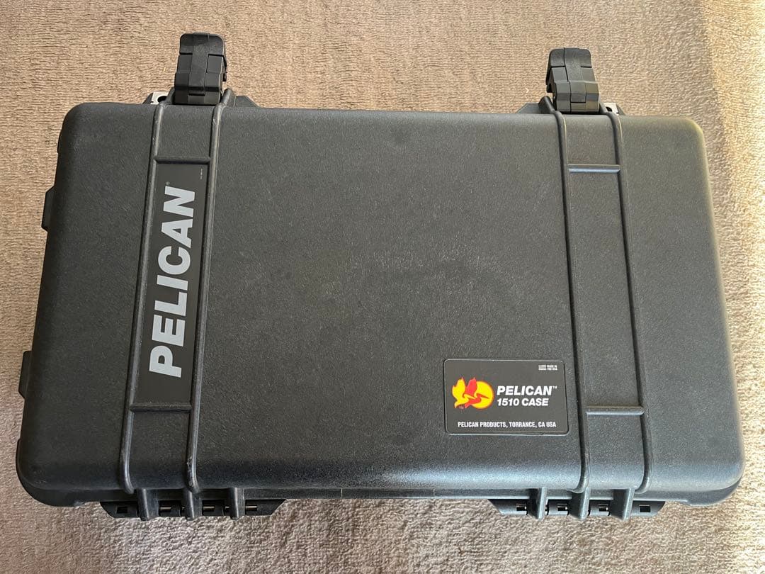 PELICAN 1510 ローリングキャリー 機内持込可 メッシュ 仕切り付
