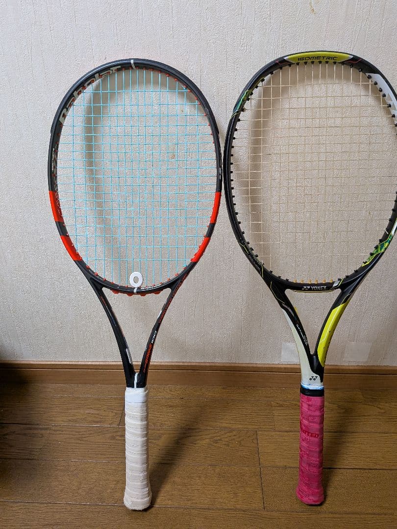 BabolaT PURE STRIKE100 YONEX EZONE 2本セット
