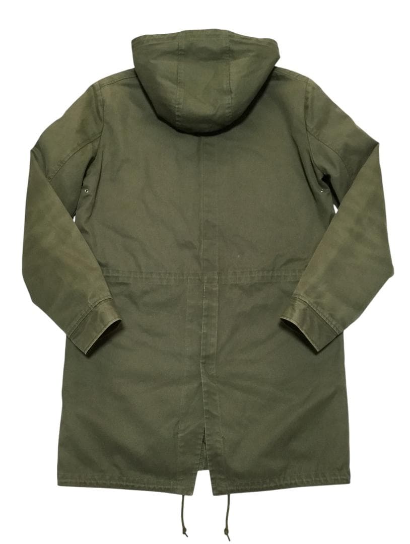 A.P.C. アーペーセー 裏ボアライナー付 モッズコート モスグリーン XS