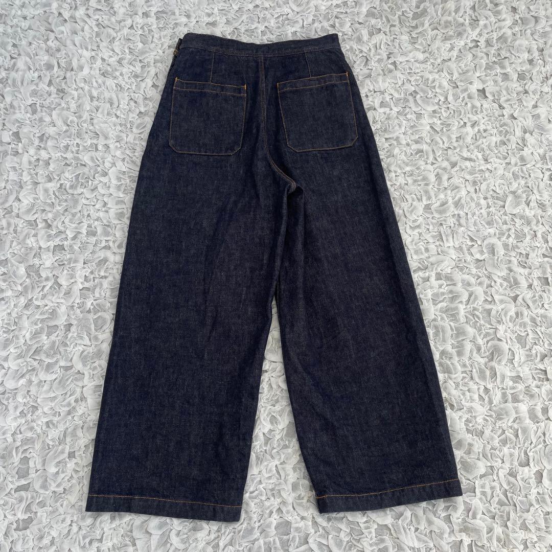 Drawerドゥロワー　リジッドデニムパンツ　定価39600円　美品　34