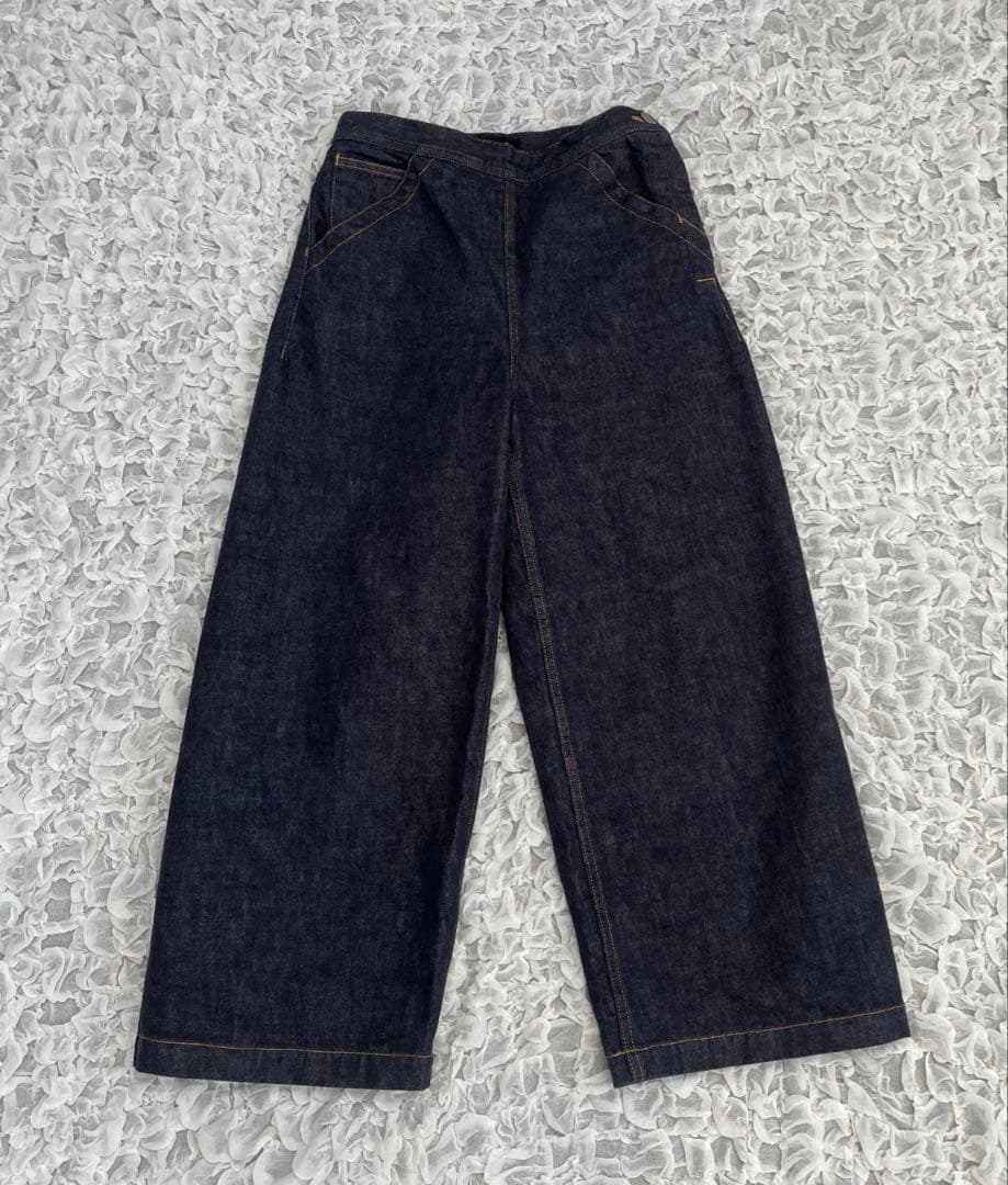 Drawerドゥロワー　リジッドデニムパンツ　定価39600円　美品　34