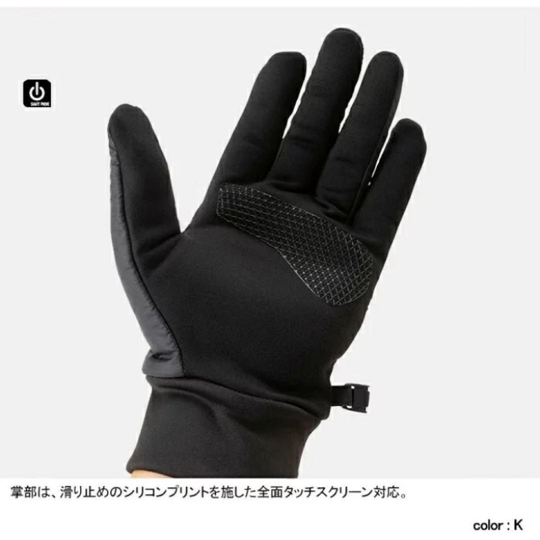 ノースフェイス ヌプシイーチップグローブ NN62310(ブラック)Lサイズ