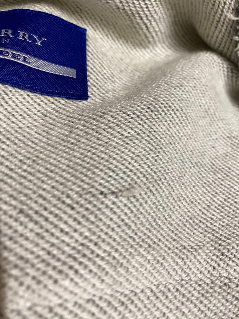 BURBERRY BLUE LABEL ダッフルパーカー ロングパーカー