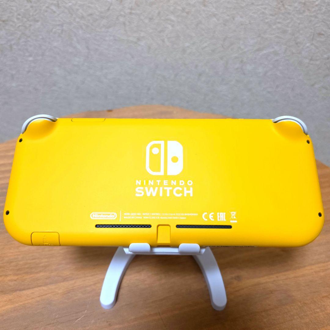 ☆美品☆Switch Liteイエロー／純正ケース／キャリングケース／動作確認済