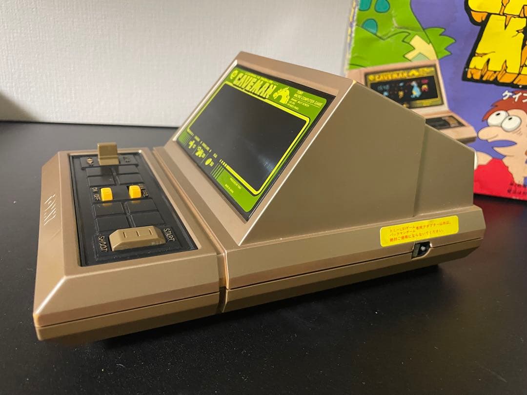 TOMY トミー LSIゲーム ケイブマン 原始人 動作品