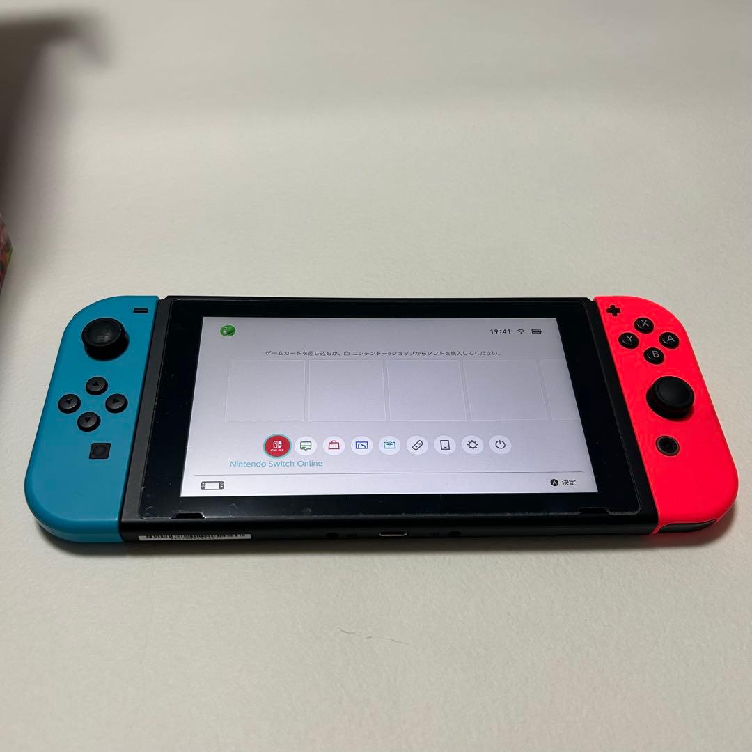 ♦︎極美品♦︎Nintendo Switch 本体 青/赤 Joy-Con♦︎2022